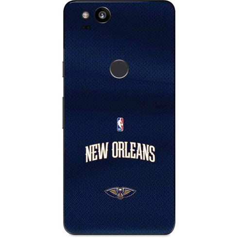 NBA New Orleans Pelicans Jersey Google Pixel 2 Skin